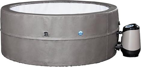 SPA VITA PREMIUM Whirlpool , Halbstarre Gewebe Struktur-ohne Luft, bis zu 6 Personen SPA, beheizter Pool Outdoor & Indoor inkl. 5 Möbel